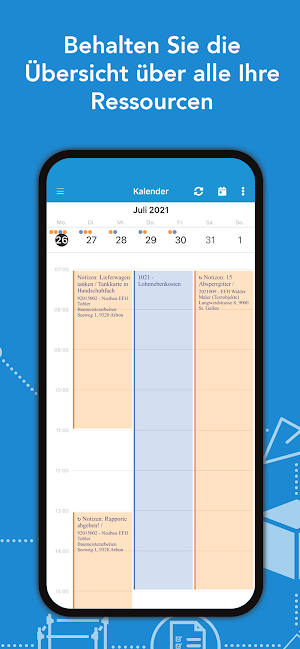 SORBA Ressourcenplanung Screenshot 0
