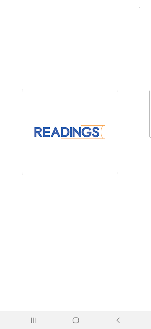 Readings Screenshot 0