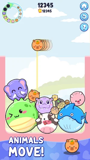 Animal Drop: Cute Merge Game Screenshot 1