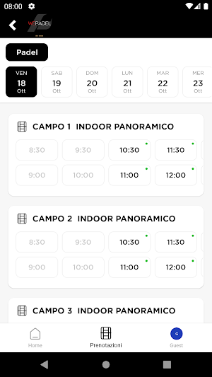 We Padel Latina Screenshot 3
