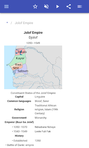 Former monarchies of Africa Screenshot 1
