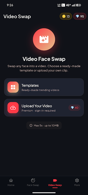 Videfy - AI Video Face Swap Screenshot 2
