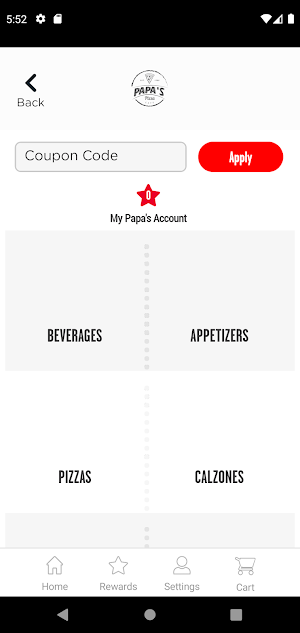 Papas Pizza Cafe Screenshot 1