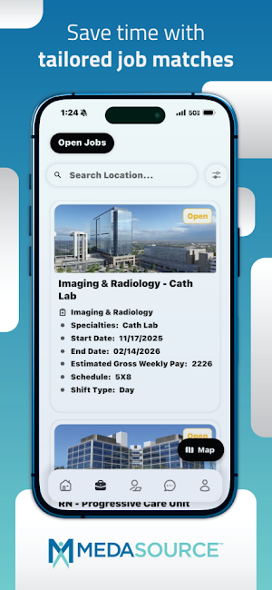 Medasource – Healthcare Jobs Screenshot 0