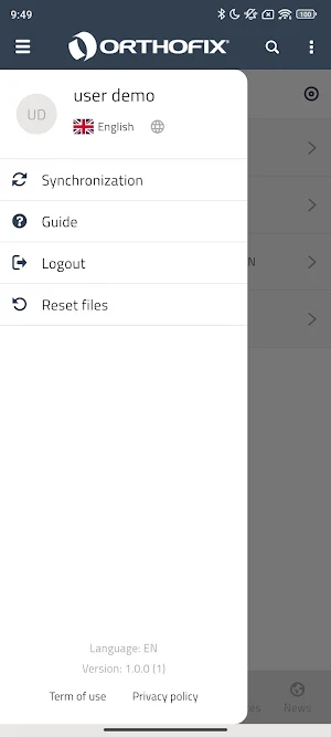 Orthofix Spine App Screenshot 0