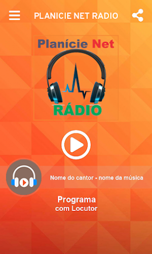 Planicie Net Rádio Screenshot 1