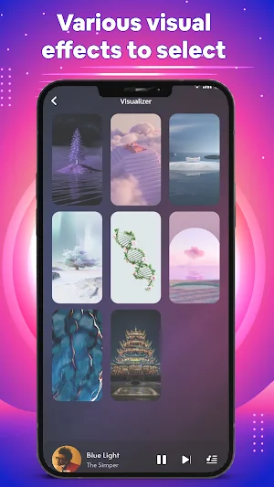 Astral 3D FX Music Visualizer Screenshot 1