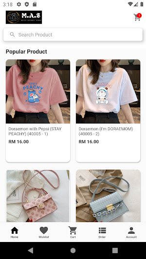 Multi Apparel Store Screenshot 2