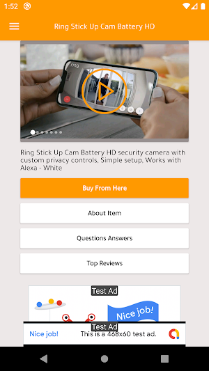 Ring Stick Up Cam Battery HD Screenshot 1