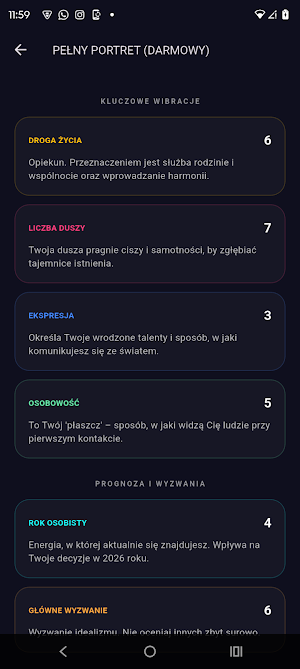 Głos liczb: Twoja Numerologia Screenshot 2