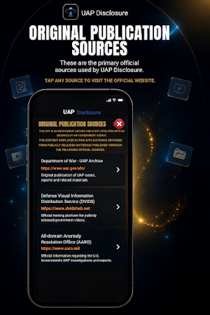 UAP Disclosure Screenshot 3