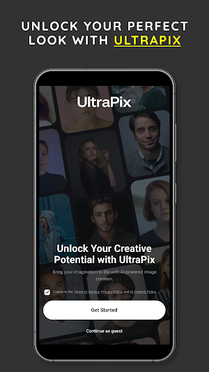 UltraPix: AI Image Generator Screenshot 0