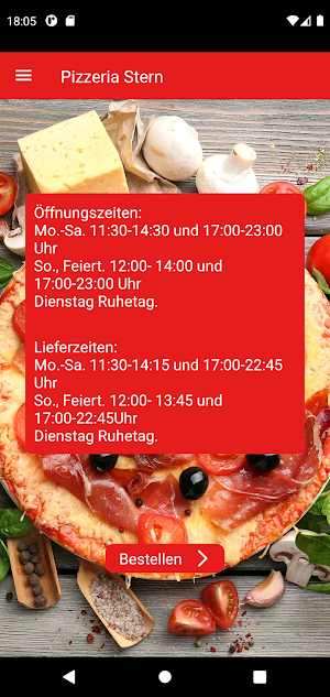 Pizzeria Stern Screenshot 1
