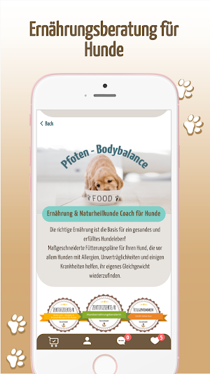 Hunde Pfoten Balance Screenshot 0