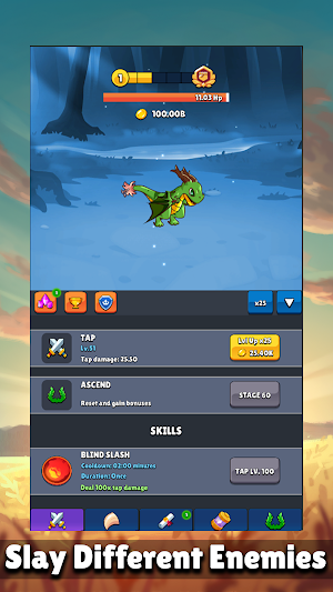 The Dreamland: An Idle Clicker Screenshot 0