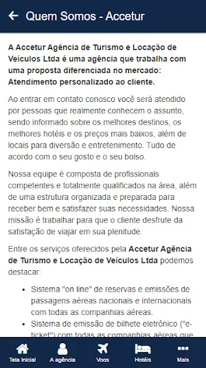 Accetur Screenshot 1
