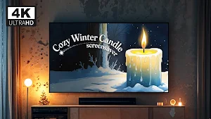 Cozy Winter Candle Screenshot 2