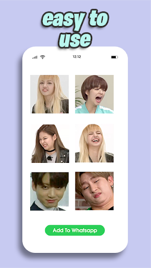 KPOP WA Stickers Screenshot 2