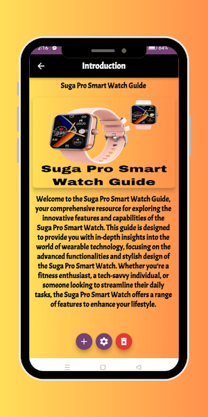 Suga Pro Smart Watch Guide Screenshot 2