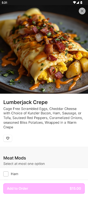 Allegheny Creamery & Crepes Screenshot 3