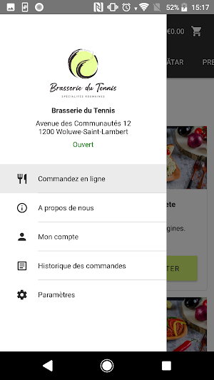 Brasserie du Tennis Screenshot 2