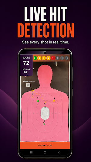 Mr. Bullseye: Target Scoring Screenshot 1