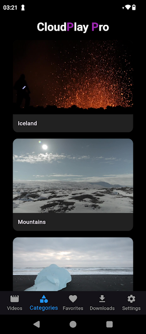 CloudPlay Pro Screenshot 1