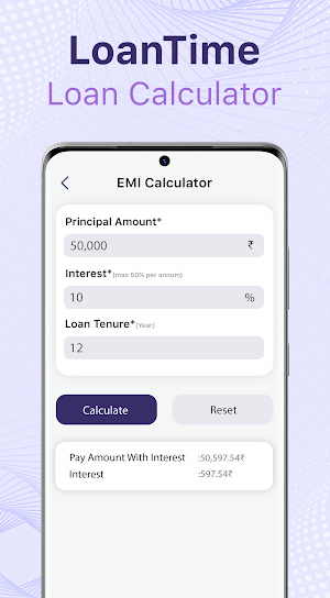 Loantime - EMI Loan Calculator Screenshot 0