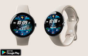 DIGI Space v2 URX70 Watch face Screenshot 1