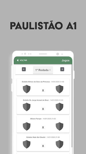 Paulista A1 2025 Screenshot 1
