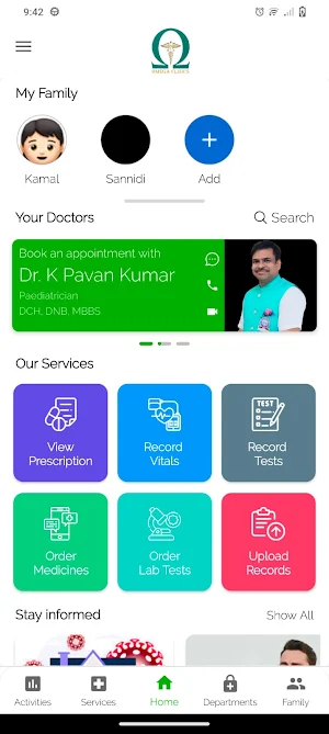 OMEGA CLINICS Screenshot 0