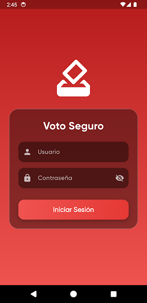 Voto Seguro Screenshot 0