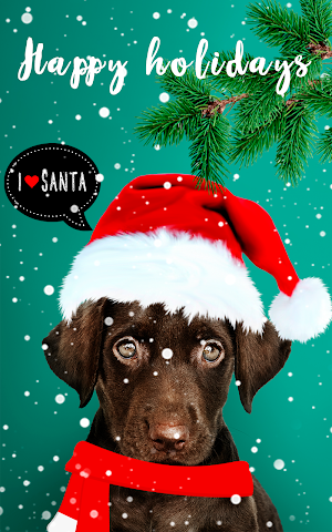 Christmas photo editor Screenshot 1