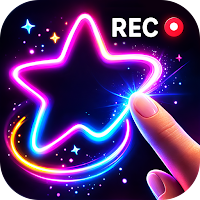 Neon Draw Recorder: Glow Art