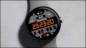 Digital Fnx355 Watch Face Screenshot 0