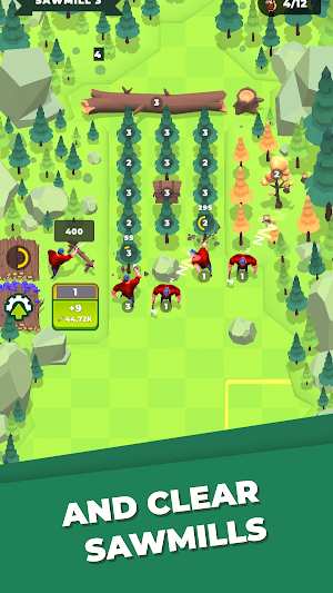 Lumberjack Merge Screenshot 3