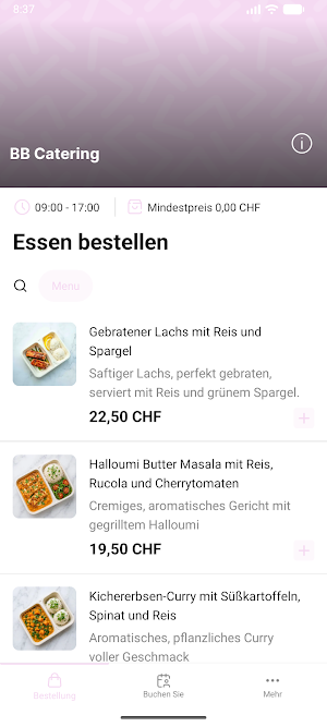 BB Catering Screenshot 0