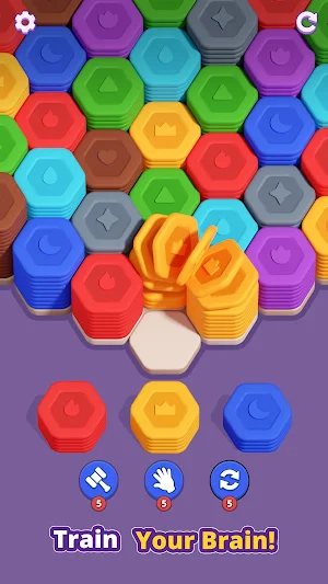 Hexa Sort Journey Screenshot 0