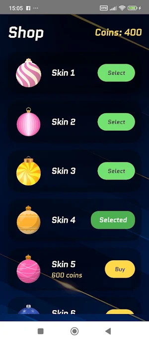 Christmas Plin Ball Screenshot 2