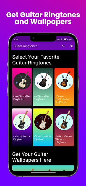 Guitar Ringtones Screenshot 0