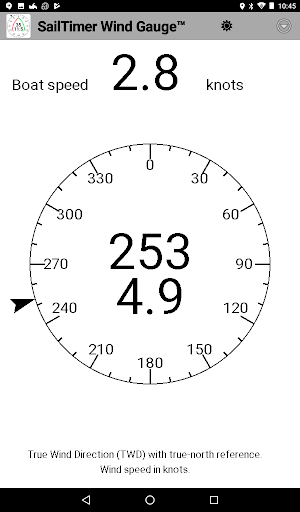 SailTimer Wind Gauge™ Screenshot 3