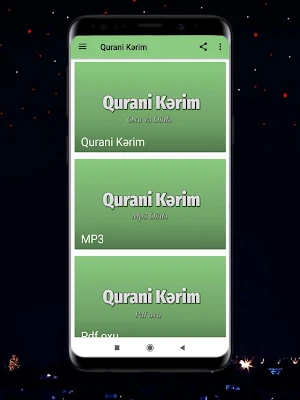 Qurani-Kərim (Səsli) Screenshot 0