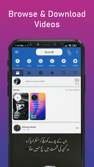 VidSaver: All Video Downloader, Download HD Videos Screenshot 0