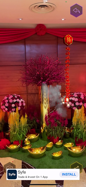 AR Firecracker CNY Celebration Screenshot 1