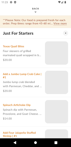 Taste of Texas To-Go Screenshot 2