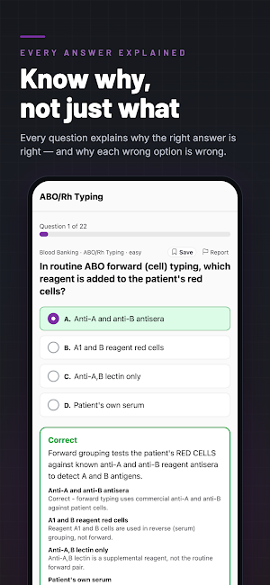 ASCP MLT Exam Prep: Med Lab Screenshot 3