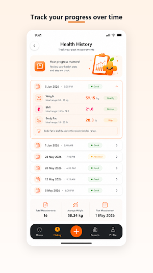Alpha Health — Body & BMI Screenshot 2