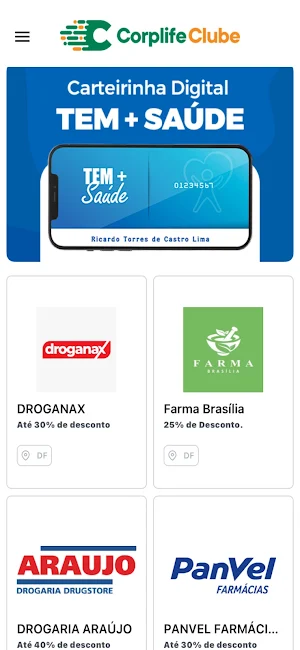 CORPLIFE CLUBE Screenshot 3