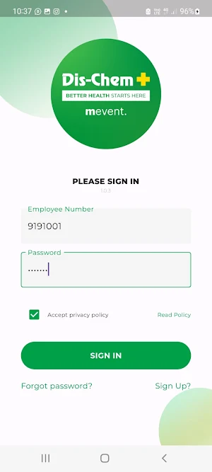 Mevent Dispensary Screenshot 0