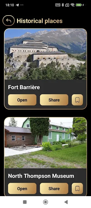 Barrière Guide Screenshot 1